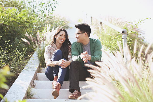 Inspired by this Early Fall Echo Park Engagement Session
