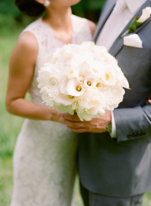 Inspired by This Crisp & Clean White Wedding