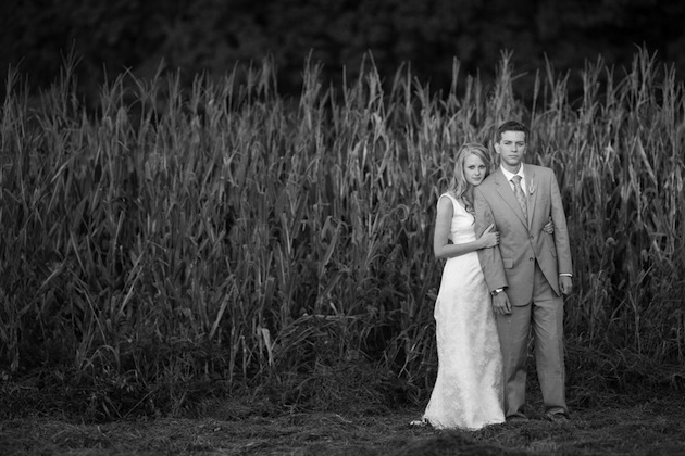 Creative Rustic And Handmade Farm Wedding In A Cornfield