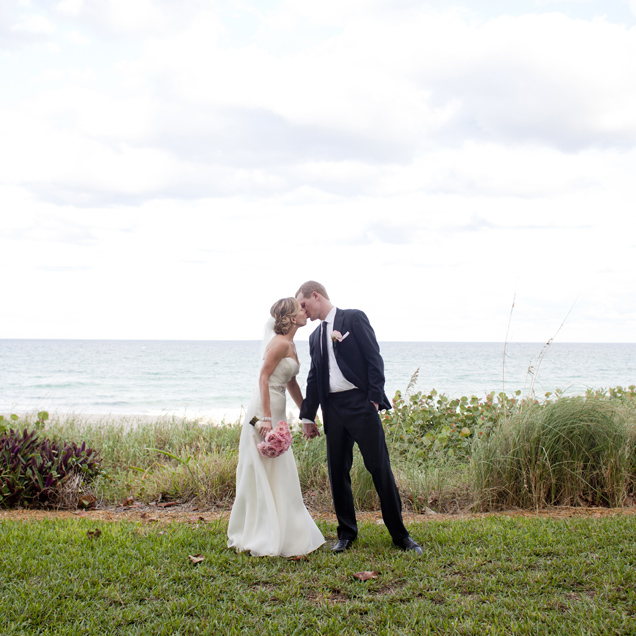 Beach Weddings: An Ocean-View Wedding in Palm Beach