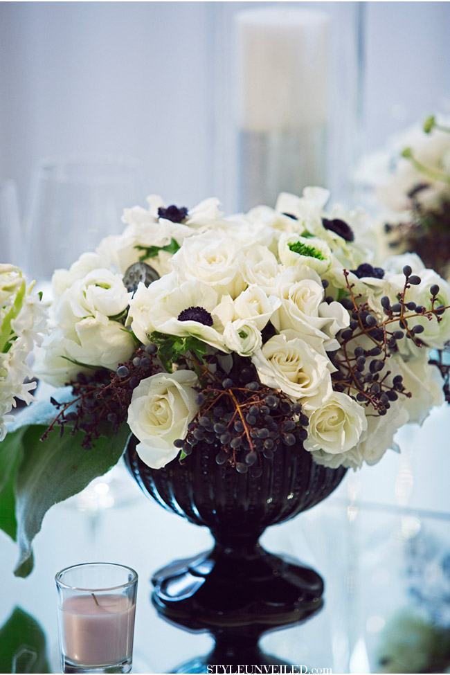 Black & White Wedding Inspiration by Kat Minassi Events and Design