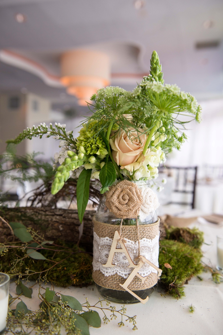 Rustic Green & White Nature Inspired Wedding