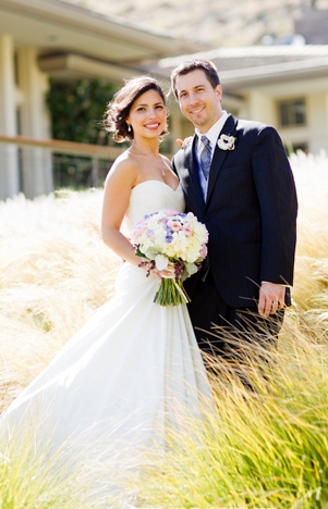 A San Luis Obispo Wedding with Pretty Purple Details