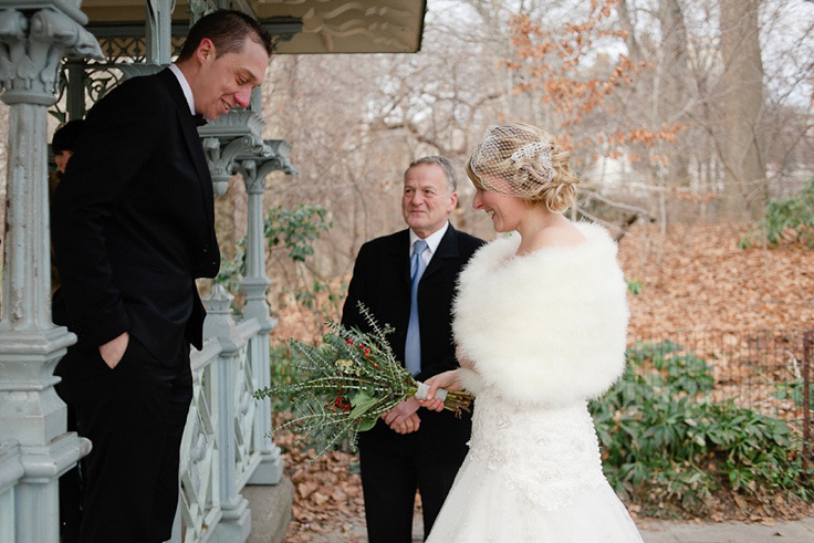 New York, New York: A Deco Inspired Bandstand Wedding in Manhattans Central Park