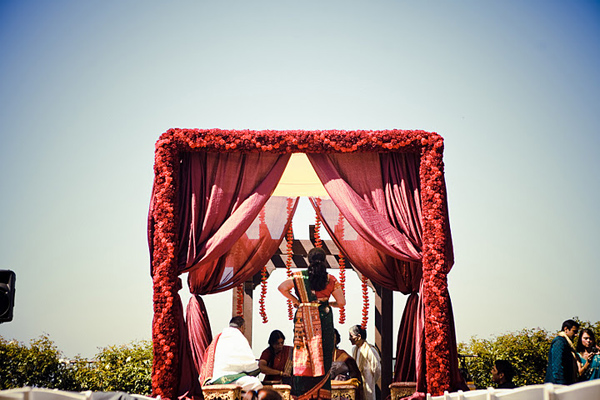 Palos Verdes Indian Wedding by Prince Productions and Entwined Design