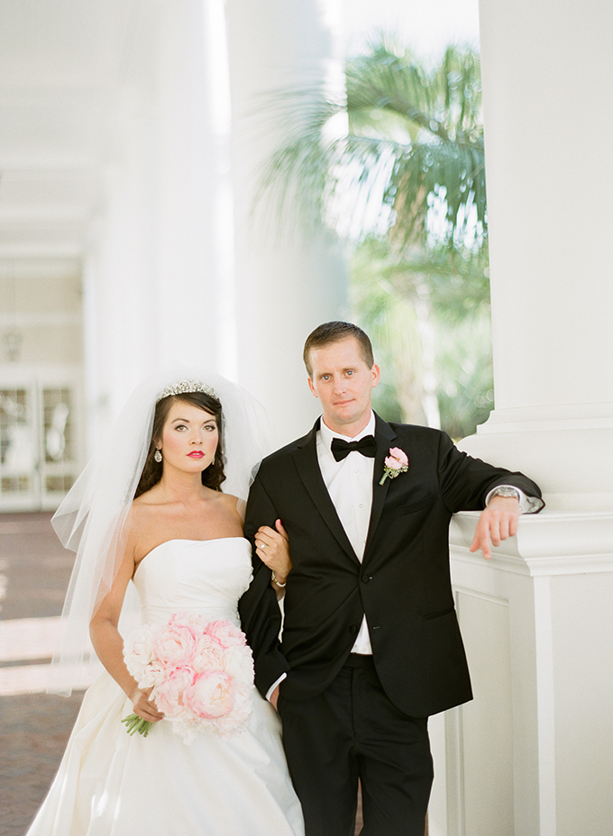 Classic Pink Florida Wedding