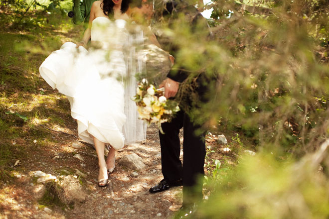 Pewter & Pretty Pastels Botanical Gardens Wedding