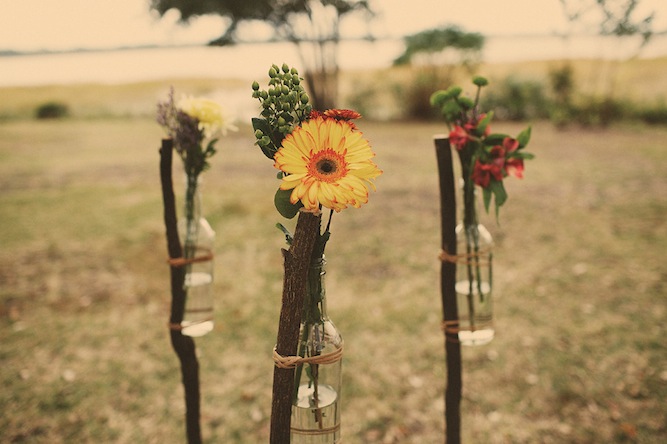 Fairytale Fall DIY Wedding: Smores Lace and Flower Crowns