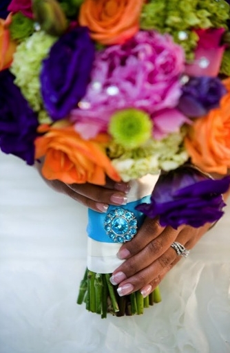 Colorful & Modern Atlanta Wedding