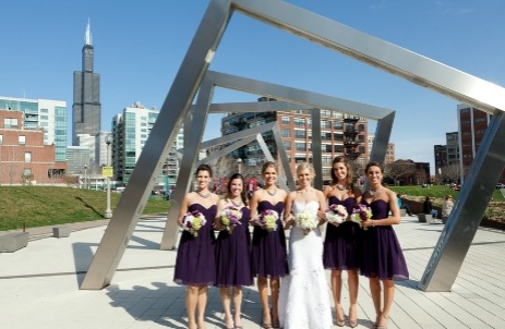 real wedding: emma + michael  chicago, illinois