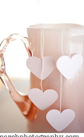 Wedding Inspiration Projects: DIY Heart Tea Bags