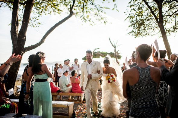 Costa Rica Rustic Beach Wedding