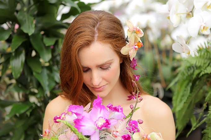 Photo Fridays  An Orchid Bridal Shoot  a Giveaway