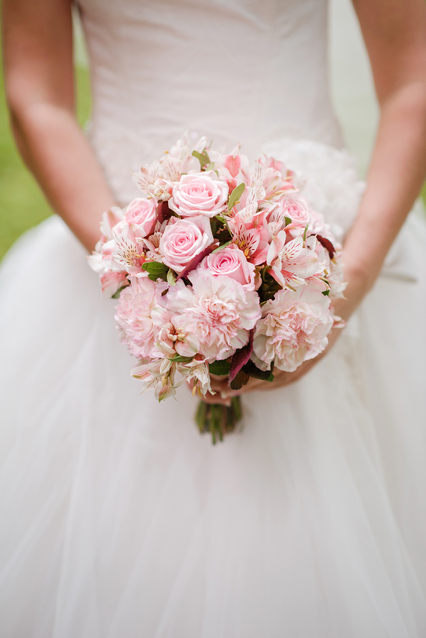 Bride With Flowers