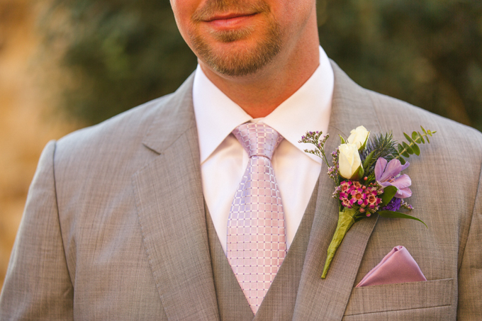 Elegant Rustic Purple Florida Wedding
