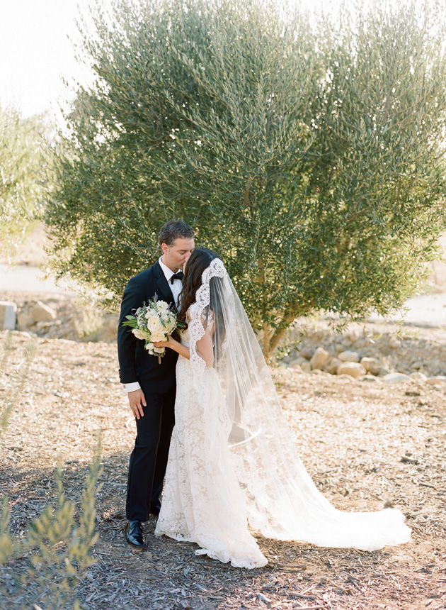 Real Wedding: Greek Garden Elegance
