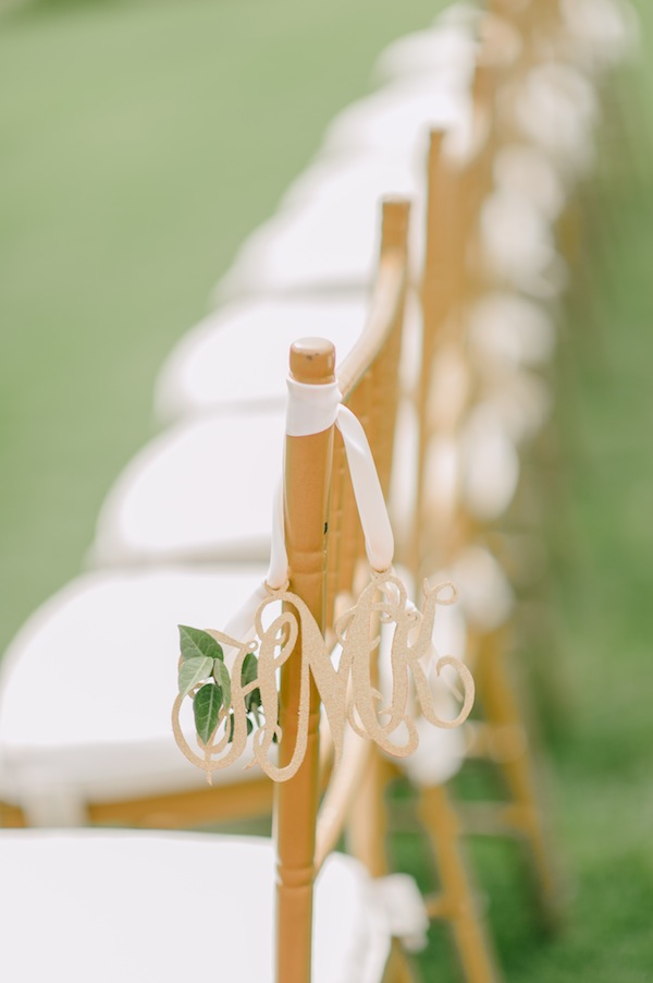 Classic Southern Monogrammed Wedding by Pasha Belman