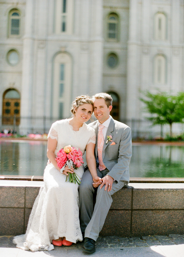 Salt Lake City Temple Wedding