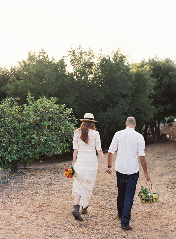 Samantha & Todd | Farm to Table Engagement Dinner