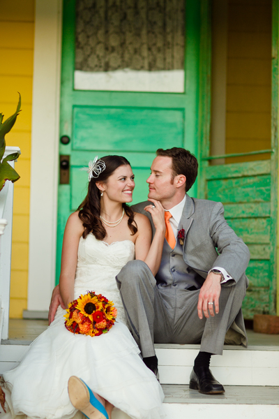 Bright and Colorful Farmhouse Wedding
