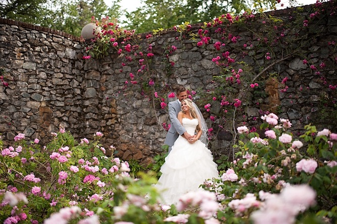 Romantic DIY Fairytale Wedding: Blush Pink Ruffles & Lace