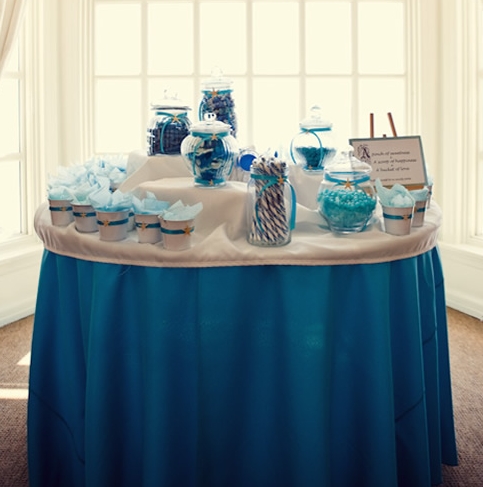 Blue and White Beach Wedding Ideas From Mathieu Photography