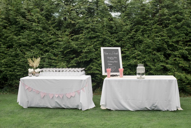 Romantic Pink, Grey & Gold Vancouver Wedding
