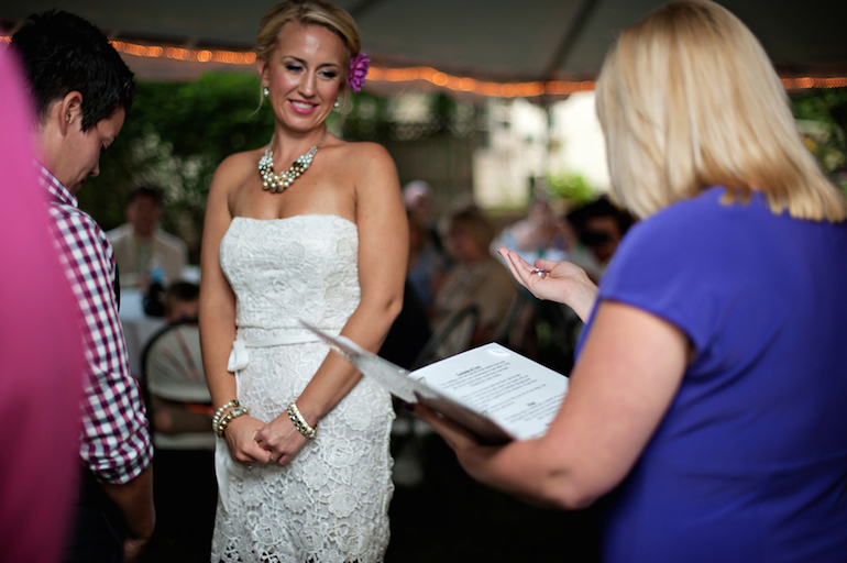 Ashley + Amanda: A DIY Ohio Backyard Wedding