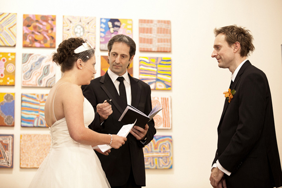 Hanna and Rob's Art Gallery Wedding