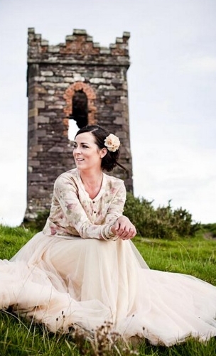 Beautiful, Quirky, DIY Wedding: The Bride Didn&'t Wear White...