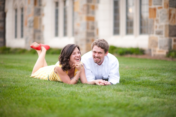 Colorful Park Engagement Session from Tessa Marie Photography