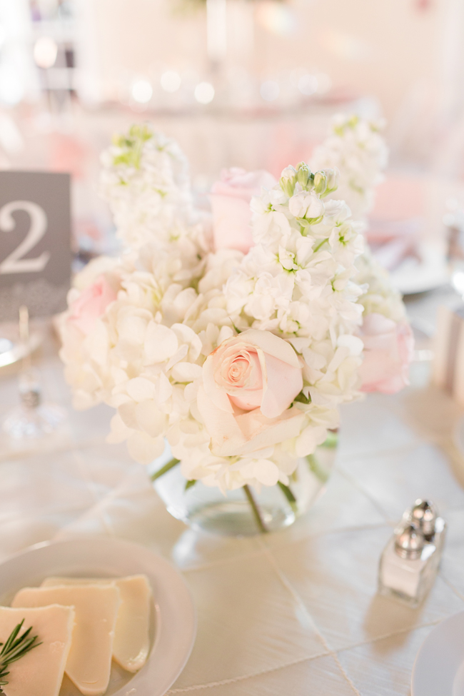 Classic Blush and Ivory Country Club Wedding
