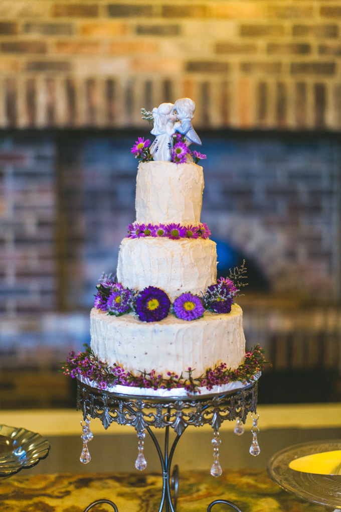 Elegant Rustic Purple Florida Wedding