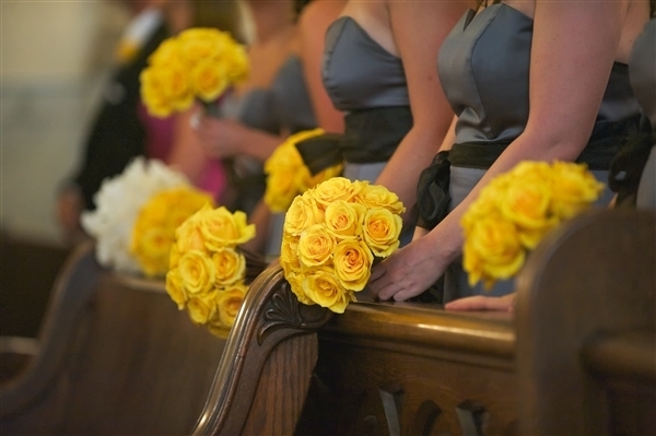 Grey & Yellow Wedding