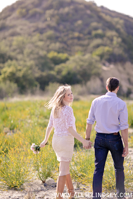 Anthropologie Inspired Picnic Engagement