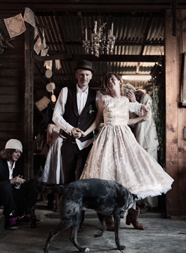 Dyani and Rorys Rustic Vintage Wedding