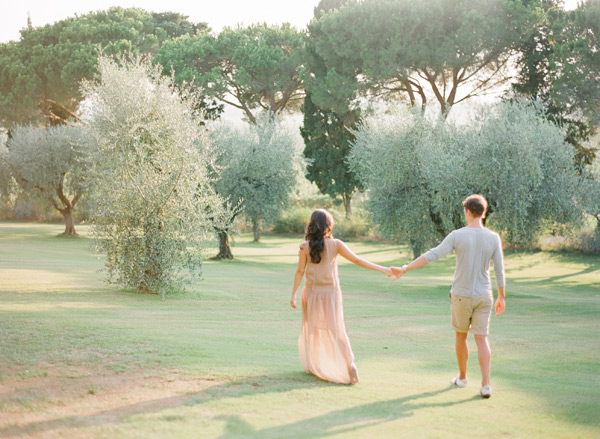 Inspired by This Garden + Beach Tuscany Engagement