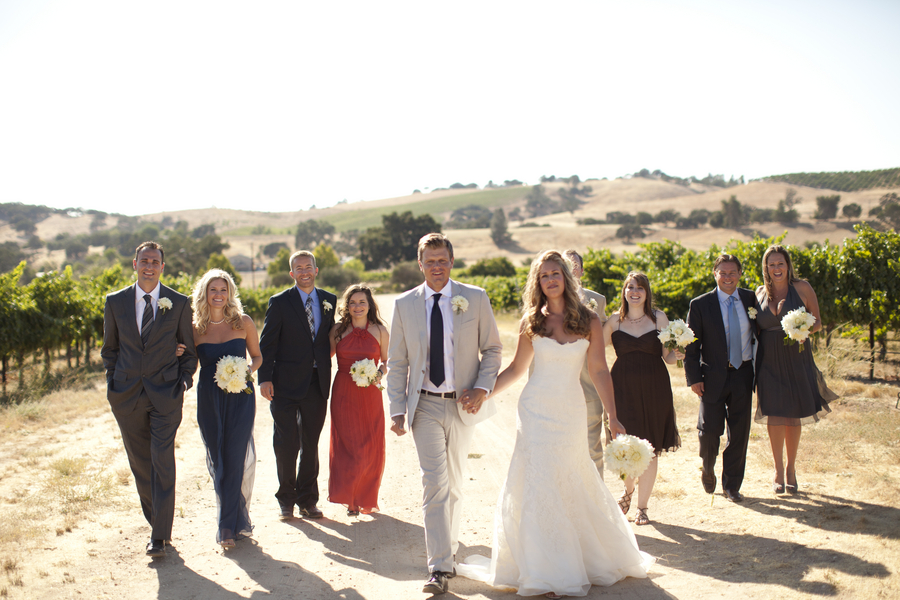 Rustic California Vineyard Wedding