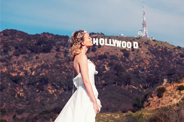 Lovely In LA: A Hollywood Inspired Bridal Shoot