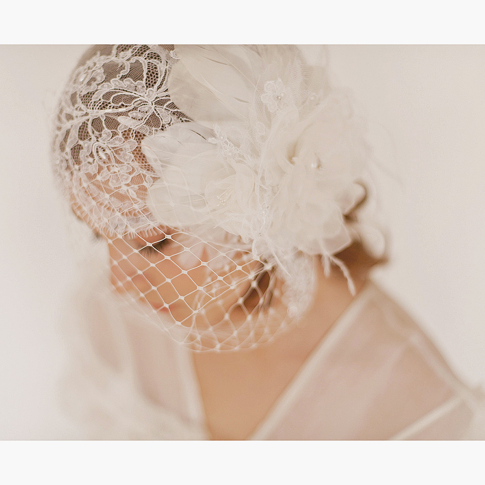 Bridal Caps & Headwraps