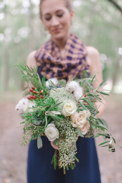 Rustic Winter Wedding Inspiration by Julie Paisley