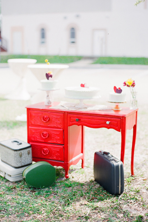 Colorful Vintage Florida Wedding by Michelle March