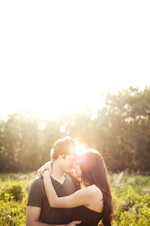 Email Love Letters, Graffiti & Fields: A Modern Engagement Shoot