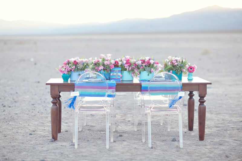 Wedding Detail Inspiration: Modern Cobalt Blue & Plum