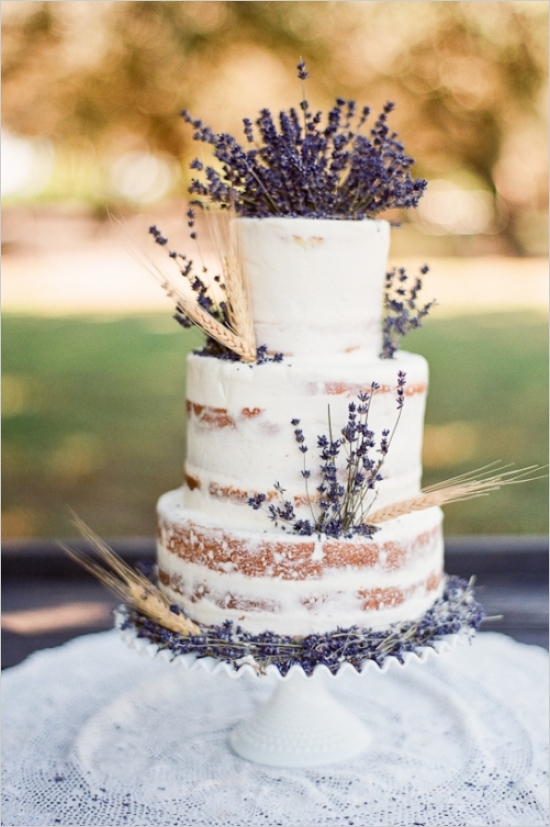 Rustic Lush Lavender Wedding
