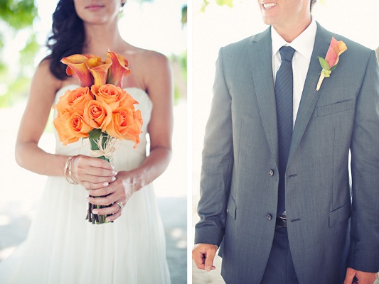 Inspired by This Destination Punta Mita, Mexico Lime Green, Orange, and Pink Wedding