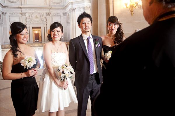 San Francisco City Hall Wedding - Pearl & Tada