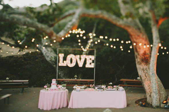 Malibu California Camp Wedding: Sari + Jordan