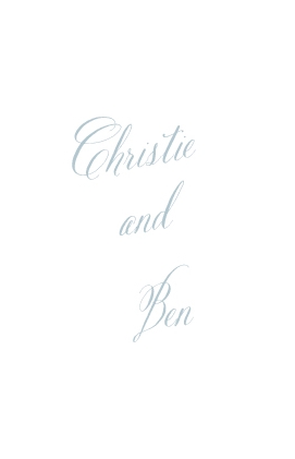 Real Wedding: Christie & Ben