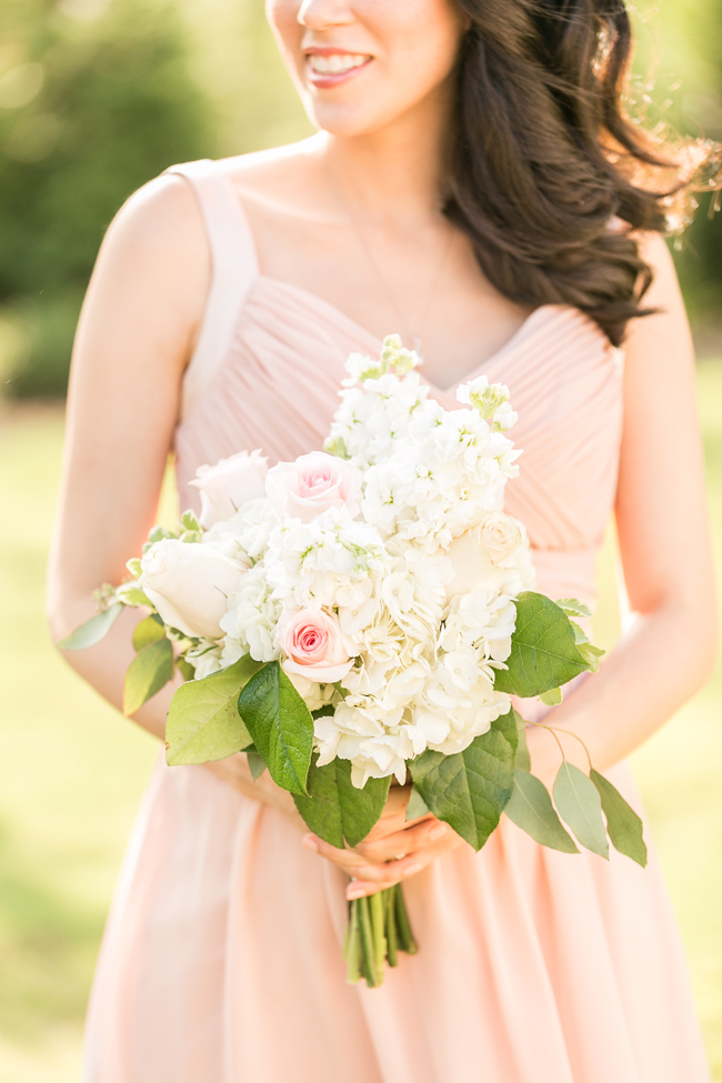 Classic Blush and Ivory Country Club Wedding
